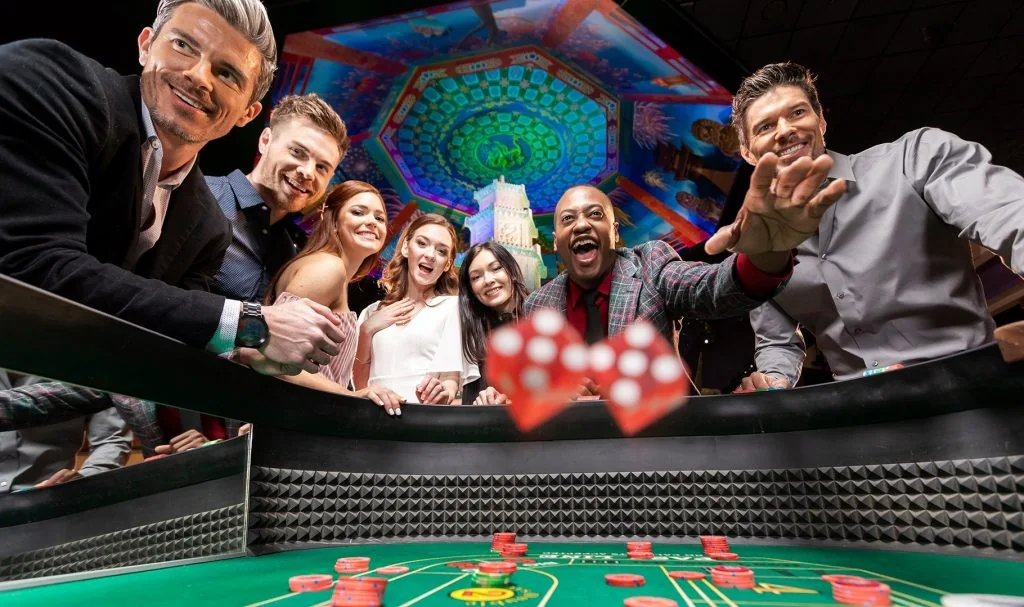 Roda roulette pada antarmuka kasino mobile